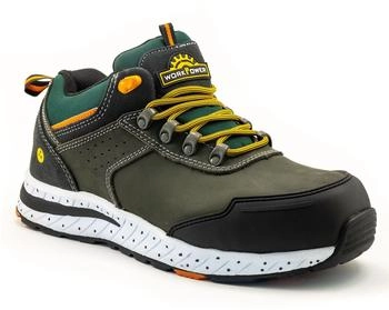 Rual-Tex Sicherheitshalbschuh Tann S3 grau/grün/orange (8660)