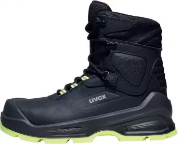 uvex 3 Sicherheitsschuh Stiefel S3 Weite 11 schwarz/gelb