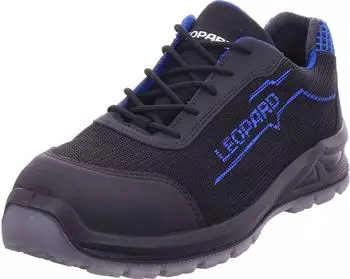 Leopard Safety Shoe schwarz/blau