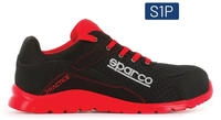 Sparco 07517nrrs Praxis-sicherheitsschuhe Jacques S1p Src Rot/schwarz 48