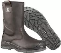 albatros 631500400000040, albatros RIGGER BOOT BRN robuster hoher Sicherheitsstiefel