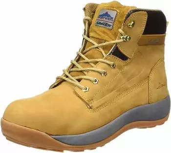 Portwest Steelite Constructo Nubuck Boot S3 HRO (FW32) honig/braun
