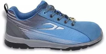 Beta 7316NB/NG - Shoes made of breathable mesh fabric and suede with heel support