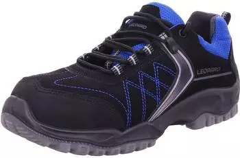 Leopard Safety Shoe Gel S3 schwarz/blau