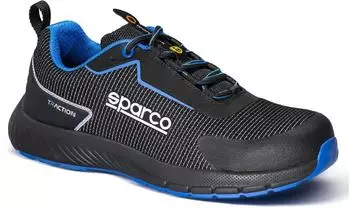 Sparco Traction Industrial Shoe schwarz/blau
