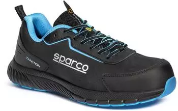 Sparco Traction schwarz/himmelblau