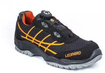 Leopard LEOPARD S1 Work Shoe schwarz/orange