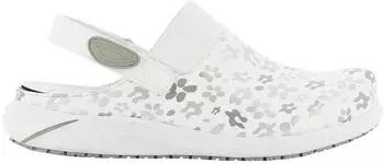Safety Jogger DANY OB Clog vegan print/silver