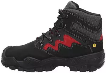 Elten MICK GTX Mid ESD S3S WR CI Safety Boots schwarz/rot