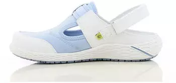 Safety Jogger ALIZA OB Safety Shoe vegan wei&szlig;/blau