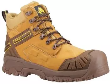 Amblers Ignite Waterproof Leather Ankle Safety Boot honig