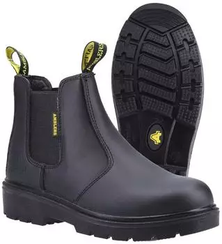 Amblers FS116 Dual Density Safety Boot schwarz