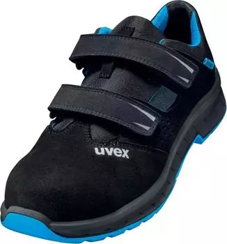 uvex Sandalen 2 trend S1 blau/schwarz