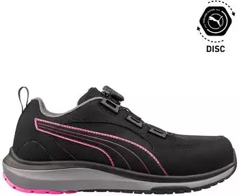 Puma Aspire Disc Low S3S ESD Sicherheitsschuhe schwarz (Damen) (6429502340000)