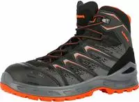 LOWA Sicherheitsschuhe LARROX Work GTX black Mid, S3, Stiefel, Stahlkappe,