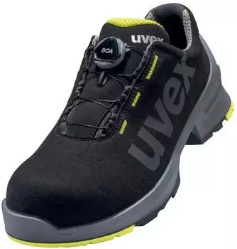 uvex Halbschuhe 1 S2 (65668) schwarz/lime