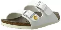 Birkenstock 089418-40, Birkenstock ESD-Sandale Arizona, Gr&ouml;&szlig;e 40, wei&szlig;, schmal