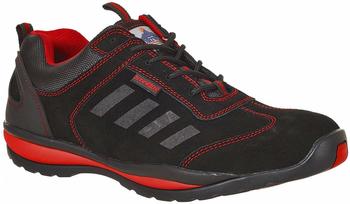 Portwest Clothing Ltd Lusum Safety Trainer FW34 red