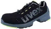Uvex Sicherheitsschuhe 1, 85438, ESD, S1, Halbschuhe, Kunststoffkappe, Mikrovelours,