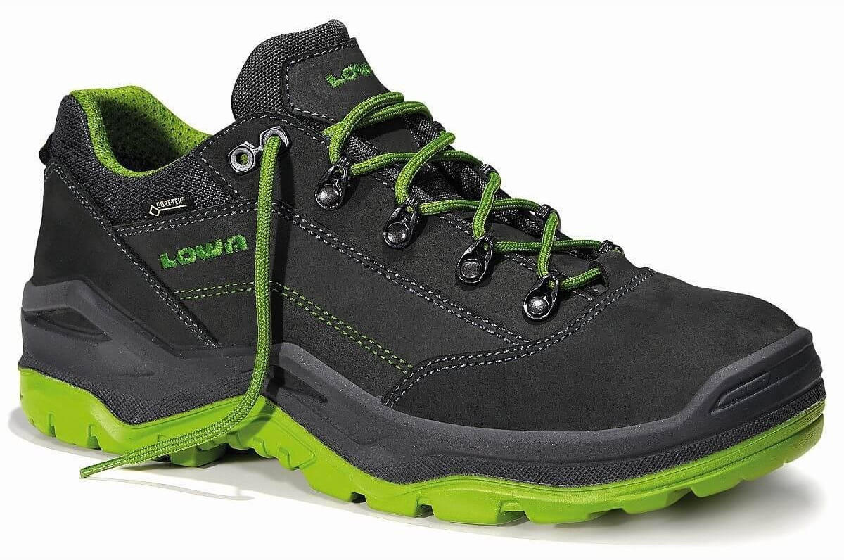 Scarpe Antinfortunistiche LOWA Renegade Work GTX S3 – Pelle Nabuk, Gore-Tex, Suola Vibram, Puntale In Acciaio