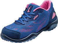 Atlas Sicherheitshalbschuh Damen GX 100 S1 ESD DGUV Gr. 40 royal blue, neon-pink