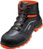 Uvex - 2 Xenova Sicherheits-stiefel Gr.41 W11 S3 Esd Src Schwarz/rot 9507.2