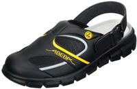 Abeba 37343-37, Abeba Berufsschuh Dynamic ESD Clog schwarz/gelb Gr.37 (OB, 37)