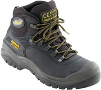 Arbeits-Stiefel - Gr. 43 - SW 10,5 - schwarz - Dakar-Leder - CORDURA - S3 - mit