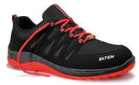 ELTEN Sicherheitshalbschuh 729561 MADDOX black-red Low ESD S3 Gr. 43