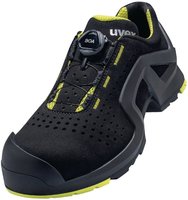 Uvex - 6568 6568244 Sicherheitshalbschuh S1p Schuhgr&ouml;&szlig;e (eu): 44 Schwarz/gelb 1
