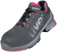Uvex - 1 Ladies Sicherheits-halbschuh Gr.40 W11 S2 Esd Sr Grau/pink 8562.8