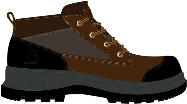 Carhartt Boots Detroit Chukka dark brown