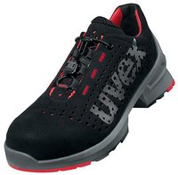 uvex Halbschuhe 1 S1 schwarz rot Weite 12 Gr. 42