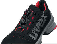 Uvex 1 - Sicherheitsschuhe S1 Src Esd - Schwarz-rot: 47