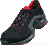 uvex Halbschuhe 1 support S1 schwarz rot Weite 11 Gr. 35