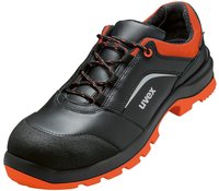 uvex Halbschuhe 2 xenova&reg; S3 schwarz rot Weite 11 Gr. 39
