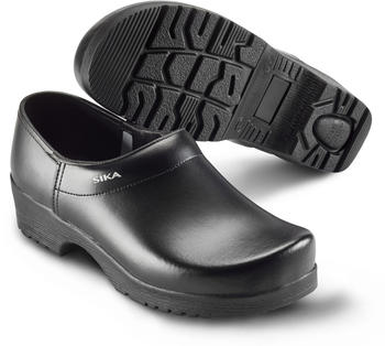 Sika Flexika geschlossener Clog Schwarz