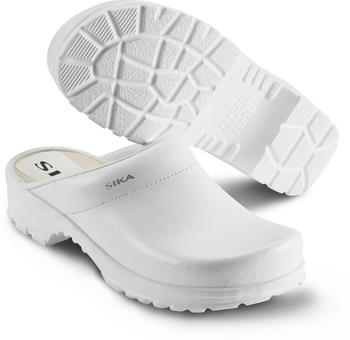 Sika Comfort offener Clog Weiß