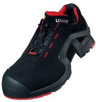 uvex Halbschuhe 1 support S3 85161 schwarz rot Weite 10 Gr. 35