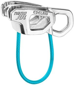 Edelrid Nano Jul Sicherungsgerät Grau / Blau Unisex (738320006630)