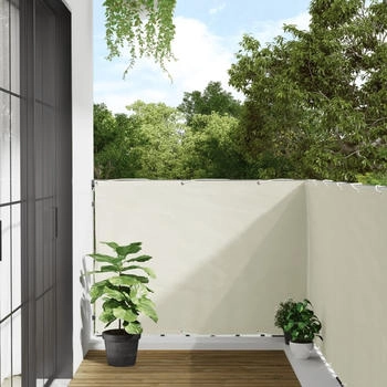 vidaXL Garten-Sichtschutz PVC 800 x 120 cm weiß