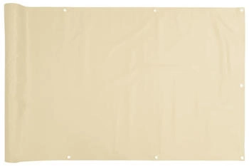 vidaXL Balkon-Sichtschutz PVC 700 x 75 cm creme vidaXL Balkon-Sichtschutz PVC 700 x 75 cm creme