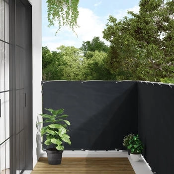 vidaXL Balkon-Sichtschutz PVC 400 x 120 cm anthrazit