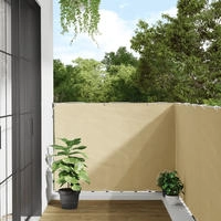 vidaXL Balkon-Sichtschutz Creme 300x120 cm PVC