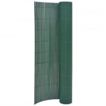 vidaXL Doppelseitiger Gartenzaun Grün (317147)