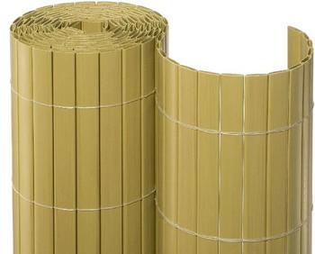 Noor Sichtschutzmatte PVC 200 cm x 10 m bambus