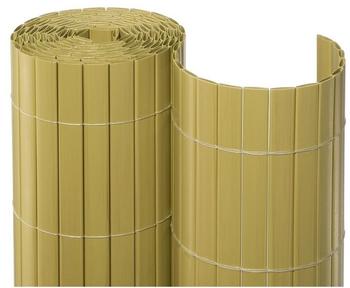 Noor Sichtschutzmatte PVC 100 cm x 10m bambus