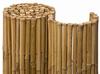 NOOR Bambusmatte Deluxe 1,50 x 2,50m I Natürliche Bambus-Sichtschutzmatte mit