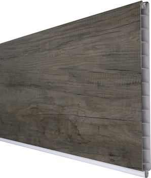 GroJa BasicLine Stecksystem Einzelprofil 180x30x1,9cm Monument Oak