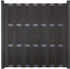 GroJa Merano WPC anthrazit/anthrazit 180 x 180 cm
